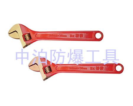 河北中奧廠家長期供應(yīng)橋防牌125防爆活扳手，可調(diào)活扳手