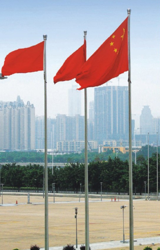 成都201 304不銹鋼升旗旗桿學(xué)校單位旗桿定制