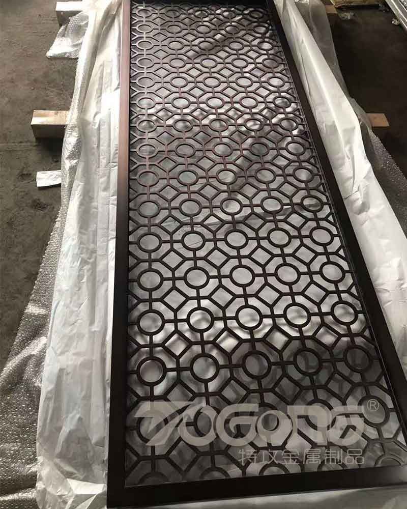 酒店不銹鋼屏風(fēng)隔斷_大堂不銹鋼屏風(fēng)花格定制_不銹鋼屏風(fēng)廠家