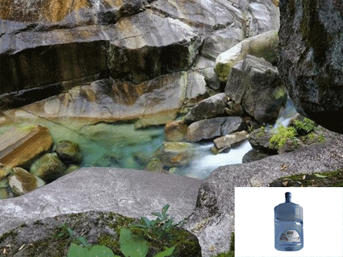 綠鼎提醒平時(shí)飲山泉水一定要燒開(kāi)了才能喝哦
