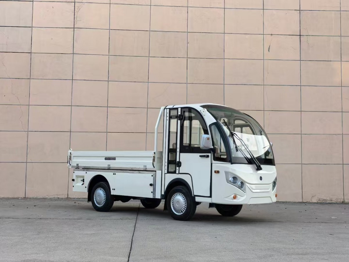 2噸電動自卸車廠區(qū)內(nèi)拉物料拉垃圾的電動車